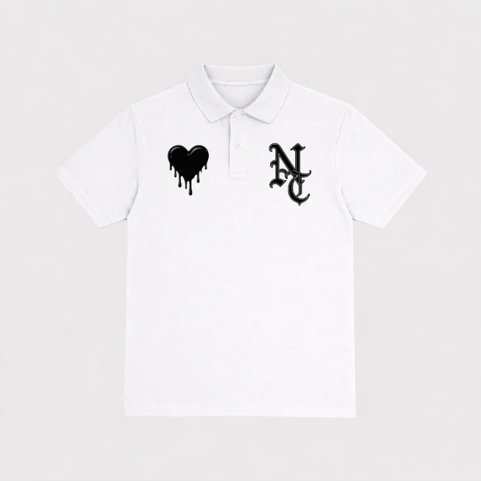 Next Black Heart Polo